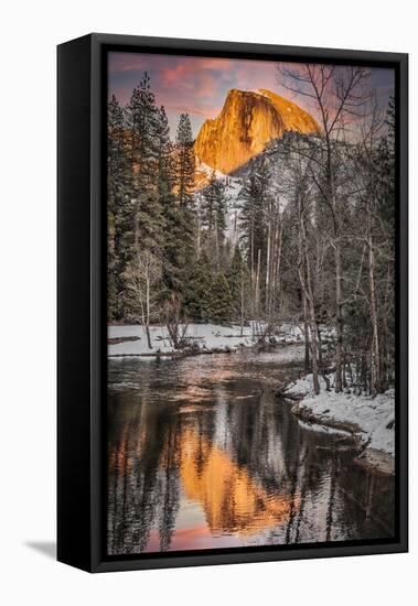 USA, California, Half Dome in Yosemite.-John Ford-Framed Premier Image Canvas