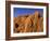 USA, California, Joshua Tree National Park, Distinctive Monzonite Granite Boulders at Sunset-John Barger-Framed Photographic Print