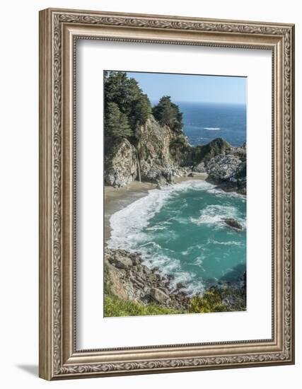 USA, California, Julia Pfeiffer Burns State Park, McWay Falls-Rob Tilley-Framed Photographic Print