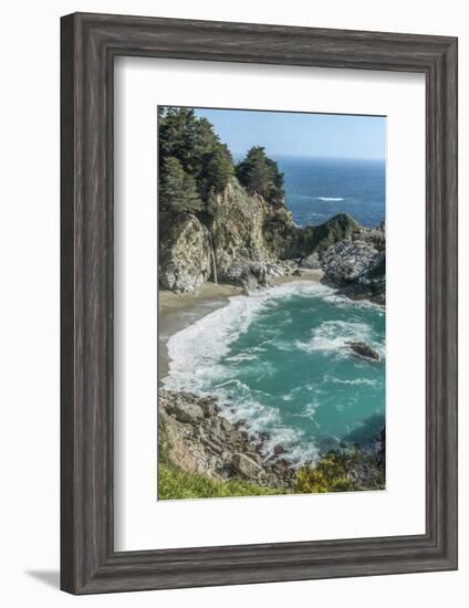 USA, California, Julia Pfeiffer Burns State Park, McWay Falls-Rob Tilley-Framed Photographic Print