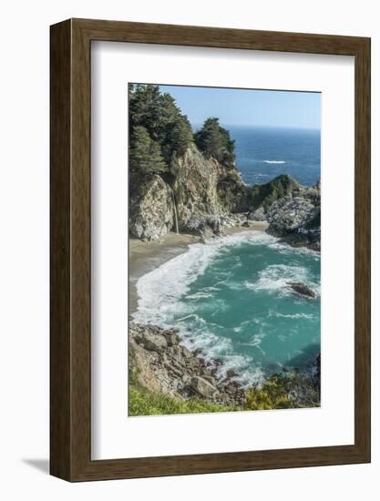 USA, California, Julia Pfeiffer Burns State Park, McWay Falls-Rob Tilley-Framed Photographic Print