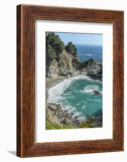 USA, California, Julia Pfeiffer Burns State Park, McWay Falls-Rob Tilley-Framed Photographic Print