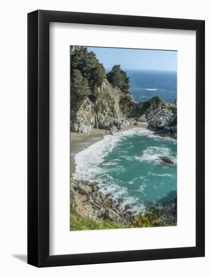 USA, California, Julia Pfeiffer Burns State Park, McWay Falls-Rob Tilley-Framed Photographic Print