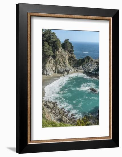 USA, California, Julia Pfeiffer Burns State Park, McWay Falls-Rob Tilley-Framed Photographic Print