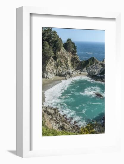 USA, California, Julia Pfeiffer Burns State Park, McWay Falls-Rob Tilley-Framed Photographic Print