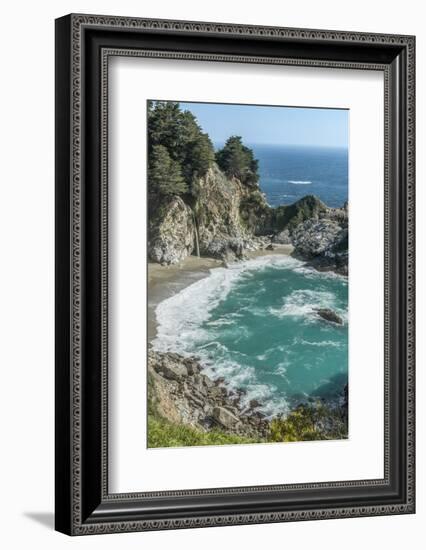 USA, California, Julia Pfeiffer Burns State Park, McWay Falls-Rob Tilley-Framed Photographic Print