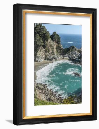 USA, California, Julia Pfeiffer Burns State Park, McWay Falls-Rob Tilley-Framed Photographic Print