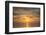 USA, California, La Jolla. Abstract sunset from La Jolla Shores-Ann Collins-Framed Photographic Print