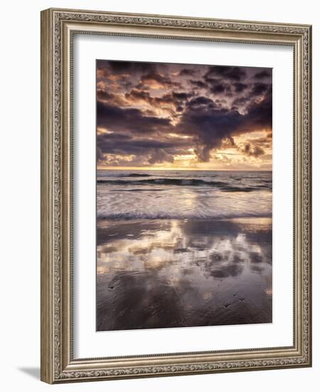 USA, California, La Jolla, Cloud reflections at La Jolla Shores-Ann Collins-Framed Photographic Print