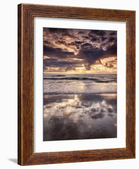 USA, California, La Jolla, Cloud reflections at La Jolla Shores-Ann Collins-Framed Photographic Print