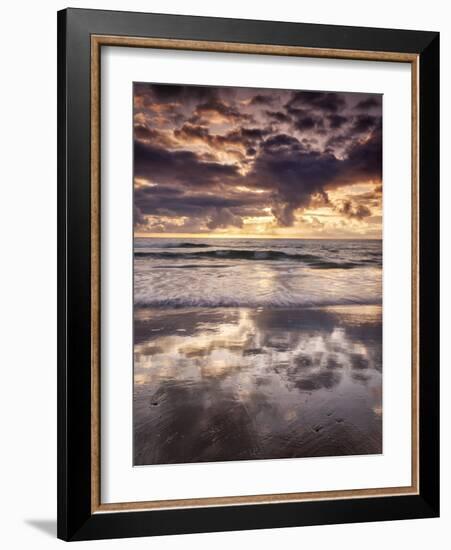 USA, California, La Jolla, Cloud reflections at La Jolla Shores-Ann Collins-Framed Photographic Print