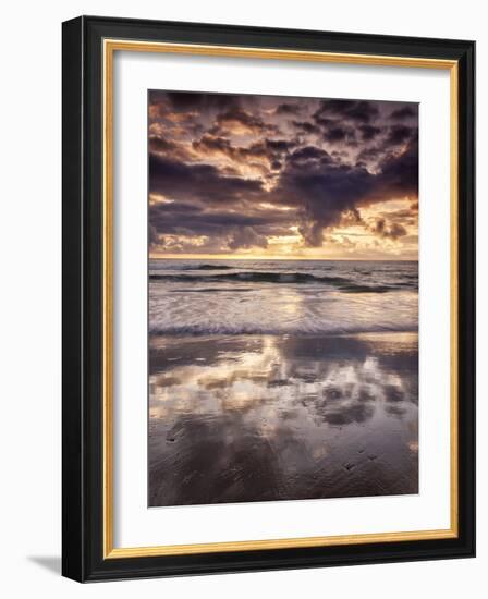 USA, California, La Jolla, Cloud reflections at La Jolla Shores-Ann Collins-Framed Photographic Print