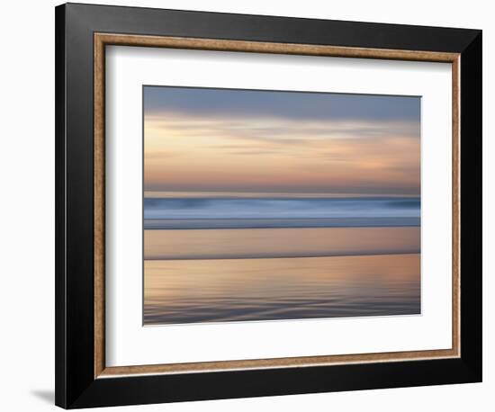 USA, California, La Jolla. Ocean abstract at La Jolla Shores beach-Ann Collins-Framed Photographic Print