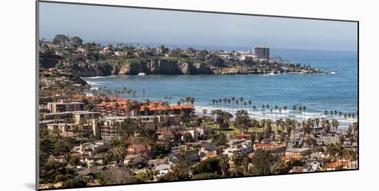 USA, California, La Jolla, Panoramic view of La Jolla Shores-Ann Collins-Mounted Photographic Print