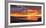 USA, California, La Jolla. Panoramic View of Sunset over La Jolla Shores and Village-Ann Collins-Framed Photographic Print