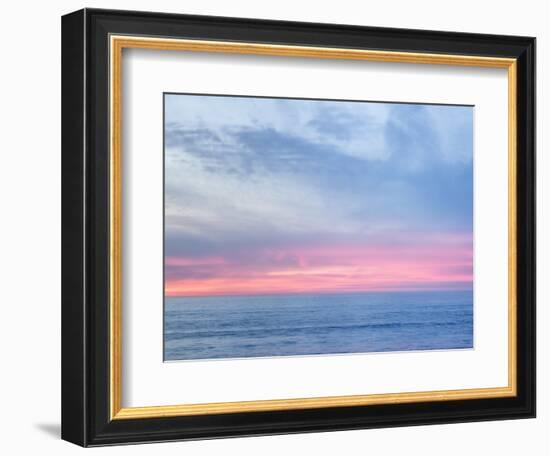 USA, California, La Jolla. Pastel horizon-Ann Collins-Framed Photographic Print