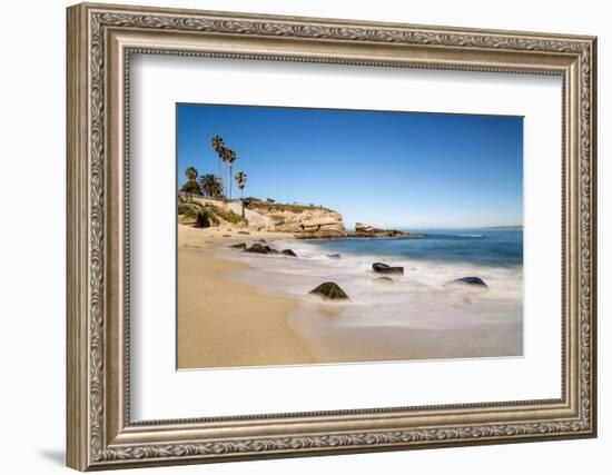 USA, California, La Jolla. Quiet morning at La Jolla Cove-Ann Collins-Framed Photographic Print