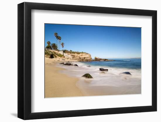 USA, California, La Jolla. Quiet morning at La Jolla Cove-Ann Collins-Framed Photographic Print