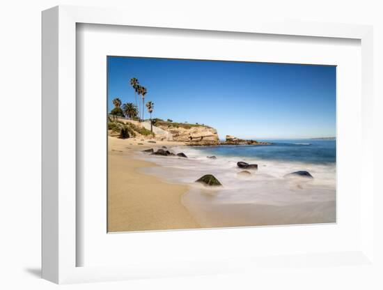 USA, California, La Jolla. Quiet morning at La Jolla Cove-Ann Collins-Framed Photographic Print