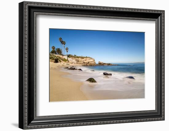 USA, California, La Jolla. Quiet morning at La Jolla Cove-Ann Collins-Framed Photographic Print