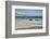 USA, California, La Jolla. Rocks and clouds at Whispering Sands Beach-Ann Collins-Framed Photographic Print