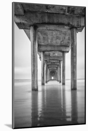 USA, California, La Jolla, Scripps Pier, Sunrise-John Ford-Mounted Photographic Print