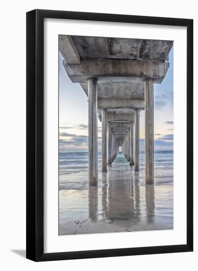 USA, California, La Jolla, Scripps Pier-Rob Tilley-Framed Photographic Print