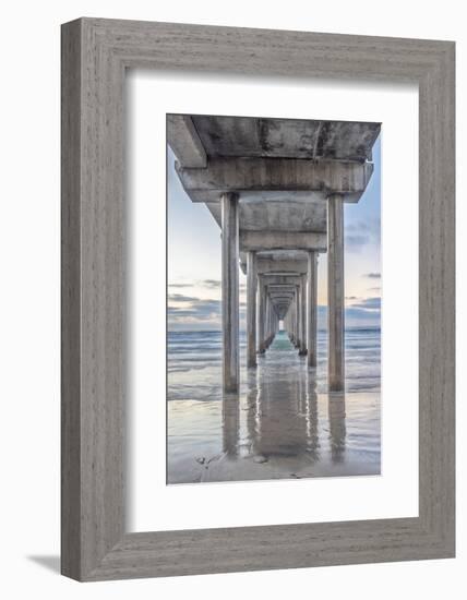 USA, California, La Jolla, Scripps Pier-Rob Tilley-Framed Photographic Print