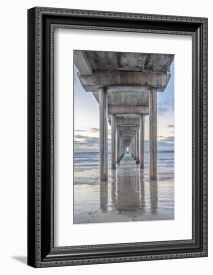 USA, California, La Jolla, Scripps Pier-Rob Tilley-Framed Photographic Print