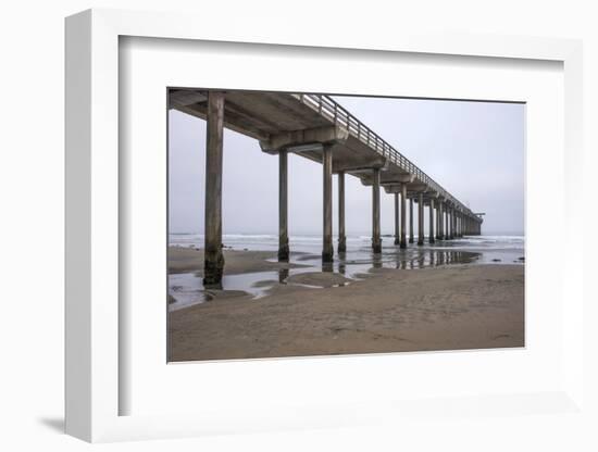 USA, California, La Jolla, Scripps Pier-Peter Hawkins-Framed Photographic Print