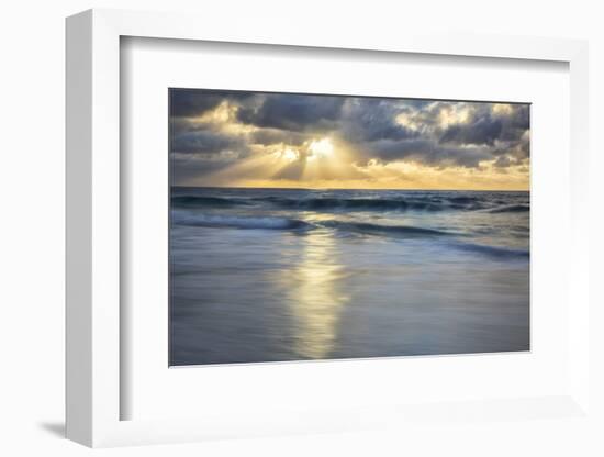 USA, California, La Jolla. Sunset at Marine St. Beach-Ann Collins-Framed Photographic Print