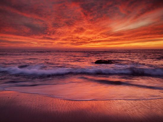 Usa California La Jolla Sunset At North End Of Windansea Beach Photographic Print Ann Collins Art Com Usa California La Jolla Sunset At North End Of Windansea Beach Photographic Print Ann Collins Art Com