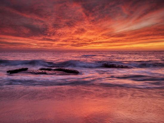 Usa California La Jolla Sunset At North End Of Windansea Beach Photographic Print Ann Collins Art Com Usa California La Jolla Sunset At North End Of Windansea Beach Photographic Print Ann Collins Art Com