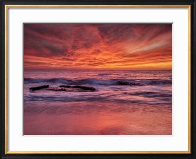 Usa California La Jolla Sunset At North End Of Windansea Beach Photographic Print Ann Collins Art Com Usa California La Jolla Sunset At North End Of Windansea Beach Photographic Print Ann Collins Art Com