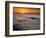 USA, California, La Jolla, Sunset from Boomer Beach-Ann Collins-Framed Photographic Print