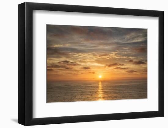 USA, California, La Jolla. Sunset from La Jolla Shores-Ann Collins-Framed Photographic Print