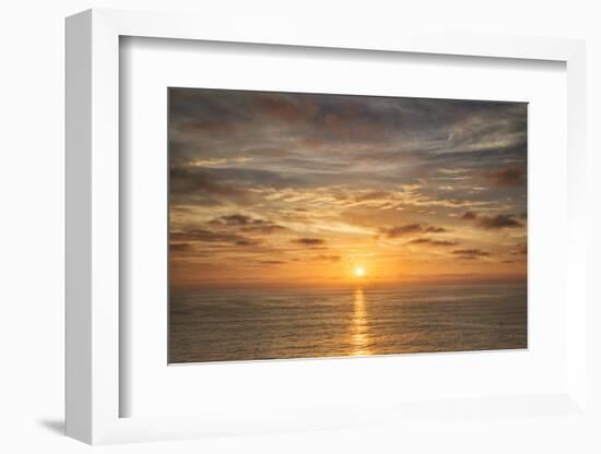 USA, California, La Jolla. Sunset from La Jolla Shores-Ann Collins-Framed Photographic Print