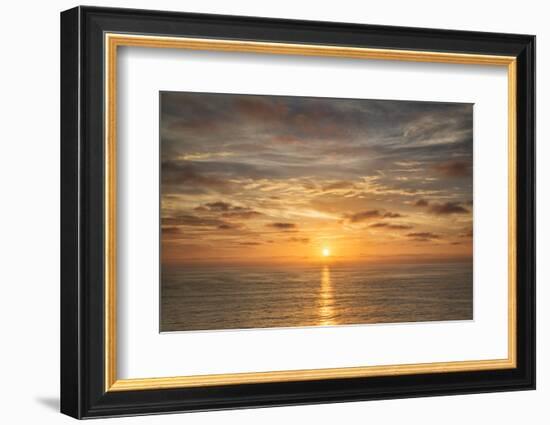 USA, California, La Jolla. Sunset from La Jolla Shores-Ann Collins-Framed Photographic Print