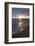 USA, California, La Jolla. Sunset over beach.-Jaynes Gallery-Framed Photographic Print