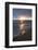 USA, California, La Jolla. Sunset over beach.-Jaynes Gallery-Framed Photographic Print