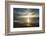 USA, California, La Jolla. Sunset over beach.-Jaynes Gallery-Framed Photographic Print