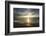 USA, California, La Jolla. Sunset over beach.-Jaynes Gallery-Framed Photographic Print