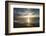 USA, California, La Jolla. Sunset over beach.-Jaynes Gallery-Framed Photographic Print