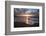 USA, California, La Jolla. Sunset over beach.-Jaynes Gallery-Framed Photographic Print