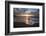 USA, California, La Jolla. Sunset over beach.-Jaynes Gallery-Framed Photographic Print