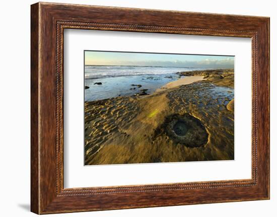 USA, California, La Jolla. Tide pools and ocean.-Jaynes Gallery-Framed Photographic Print