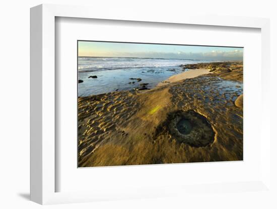 USA, California, La Jolla. Tide pools and ocean.-Jaynes Gallery-Framed Photographic Print