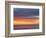 USA, California, La Jolla. Vivid sunset with blur-Ann Collins-Framed Photographic Print