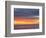 USA, California, La Jolla. Vivid sunset with blur-Ann Collins-Framed Photographic Print