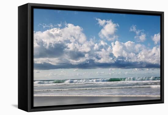 USA, California, La Jolla. Waves at La Jolla Shores Beach-Ann Collins-Framed Premier Image Canvas